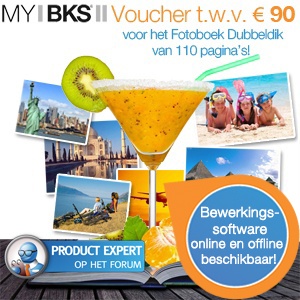 iBood - MyBKS Voucher voor jouw exclusieve fotoalbum Dubbeldik ter waarde van €90,-