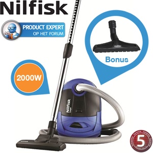 iBood - Nilfisk Neo Coupe Parquet Ocean Stofzuiger met 5 jaar garantie! iBood - Nilfisk Neo Coupe Parquet Ocean Stofzuiger met 5 jaar garantie!
