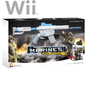 iBood - Nintendo Wii Marines Modern Urban Combat + Rifle