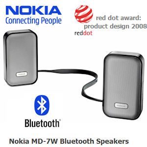 iBood - Nokia Bluetooth Luidsprekers MD-7W – Groots geluid, compact design iBood - Nokia Bluetooth Luidsprekers MD-7W – Groots geluid, compact design