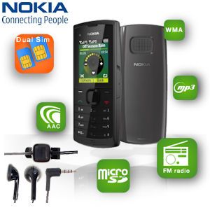 iBood - Nokia Dual SIM, dual-standby mobiele telefoon met MP3, FM radio en een uitzonderlijk lange accuduur! iBood - Nokia Dual SIM, dual-standby mobiele telefoon met MP3, FM radio en een uitzonderlijk lange accuduur!