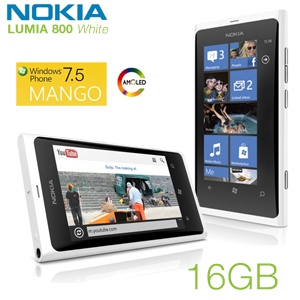 iBood - Nokia Lumia 800 Windows Phone 7.5 wit iBood - Nokia Lumia 800 Windows Phone 7.5 wit