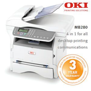 iBood - OKI MB280- De alles-in-één oplossing voor uw zakelijke behoeften in kleine kantoren en 'homeoffice' iBood - OKI MB280- De alles-in-één oplossing voor uw zakelijke behoeften in kleine kantoren en 'homeoffice'