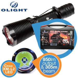 iBood - Olight tactische LED zaklamp met 950 lumen en 4 standen in luxe in opbergkoffer iBood - Olight tactische LED zaklamp met 950 lumen en 4 standen in luxe in opbergkoffer