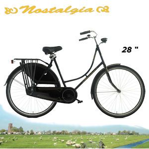 iBood - Omafiets Nostalgia Classic 28” met Duoslot en Dubbelwandige Aluminium Velgen