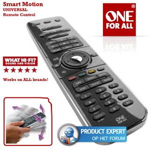 iBood - One For All Smart Motion universele afstandsbediening iBood - One For All Smart Motion universele afstandsbediening
