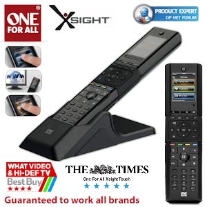iBood - One for All Xsight Touch Universele Afstandsbediening met Full Colour Touchscreen iBood - One for All Xsight Touch Universele Afstandsbediening met Full Colour Touchscreen
