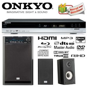 iBood - Onkyo Blu-ray Disc Player met HTX-22HD Digital Home Theatre System iBood - Onkyo Blu-ray Disc Player met HTX-22HD Digital Home Theatre System