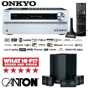 iBood - Onkyo en Canton Home Cinema geweld voor de ultieme thuisbioscoopbeleving