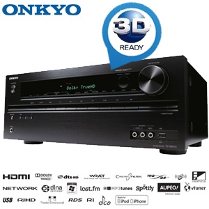 iBood - Onkyo TX-NR414 netwerk receiver met 6x HDMI in iBood - Onkyo TX-NR414 netwerk receiver met 6x HDMI in