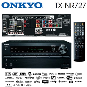 iBood - Onkyo TX-NR727 - Netwerk Receiver met Spotify!