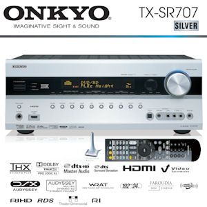 iBood - Onkyo TX-SR707 7.2 Home Theatre Receiver iBood - Onkyo TX-SR707 7.2 Home Theatre Receiver