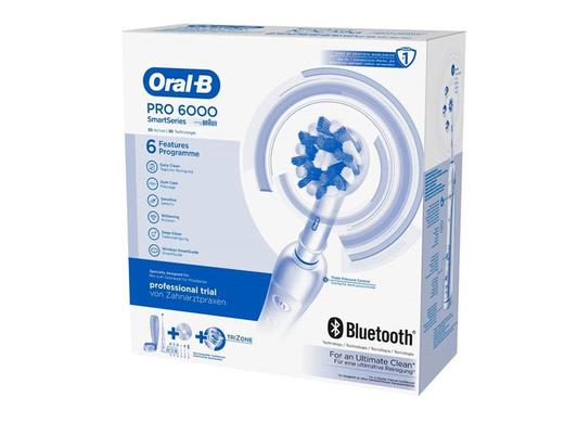iBood - Oral-B PRO 6000 Tandenborstel met Bluetooth iBood - Oral-B PRO 6000 Tandenborstel met Bluetooth