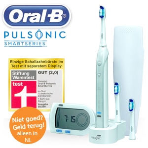 iBood - Oral-B Pulsonic Smartseries sonische tandenborstel met SmartGuide iBood - Oral-B Pulsonic Smartseries sonische tandenborstel met SmartGuide