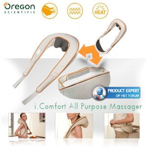 iBood - Oregon Scientific All Purpose Massager met Shiatsu en Warmte Massage iBood - Oregon Scientific All Purpose Massager met Shiatsu en Warmte Massage