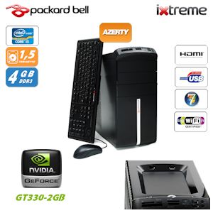iBood - Packard Bell Ixtreme I7511be i3-540 / 4GB / DVD-RW / 1.5TB / GT330 / Win7 HP / Azerty BE iBood - Packard Bell Ixtreme I7511be i3-540 / 4GB / DVD-RW / 1.5TB / GT330 / Win7 HP / Azerty BE
