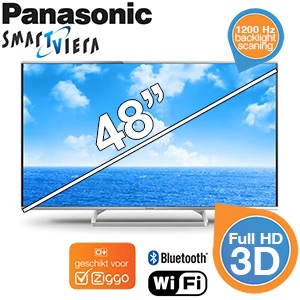 iBood - Panasonic 48 Inch 3D LED-televisie met perfecte beeldkwaliteit
