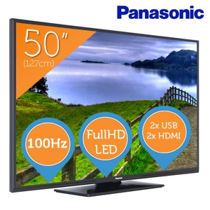 iBood - Panasonic 50-inch 100Hz FullHD LED-tv voor een weggeefprijs!