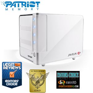 iBood - Patriot Javelin S4 Media Server NAS 4 Bay