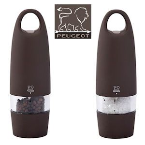 iBood - Peugeot Elektrische molen Zest Basalte chocolade bruin, peper- en zoutmolen iBood - Peugeot Elektrische molen Zest Basalte chocolade bruin, peper- en zoutmolen