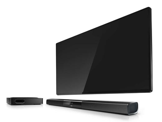 iBood - Philips 2.1 soundbar + subwoofer