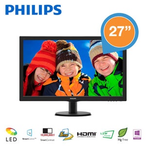 iBood - Philips 27” LED met SmartControl Lite