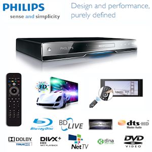 iBood - Philips BDP7500B2/05 3D-HD Ready Blu-ray Disc Player iBood - Philips BDP7500B2/05 3D-HD Ready Blu-ray Disc Player