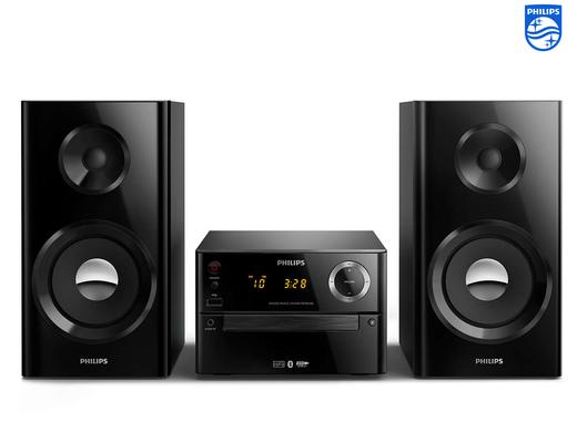 iBood - Philips Bluetooth micromuzieksysteem met MP3, CD, USB en FM, 70W max iBood - Philips Bluetooth micromuzieksysteem met MP3, CD, USB en FM, 70W max