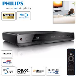 iBood - Philips Blu-Ray speler met Subtitle Shift, DTS-HD MA, USB 2.0 en DivX Ultra en BD-Live! iBood - Philips Blu-Ray speler met Subtitle Shift, DTS-HD MA, USB 2.0 en DivX Ultra en BD-Live!