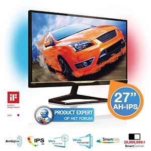 iBood - Philips Brilliance 27 Inch AH-IPS LED monitor iBood - Philips Brilliance 27 Inch AH-IPS LED monitor