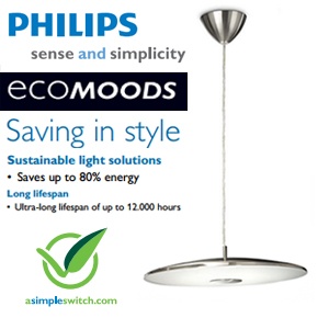 iBood - Philips Ecomoods hanglamp, duurzaam maar toch ontzettend stijlvol! iBood - Philips Ecomoods hanglamp, duurzaam maar toch ontzettend stijlvol!