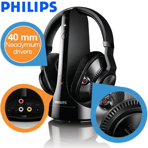 iBood - Philips Hi-Fi draadloze koptelefoon met 3D sound iBood - Philips Hi-Fi draadloze koptelefoon met 3D sound