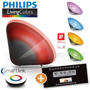 iBood - Philips Living Colors Conic Black + Zwaluwhoeve Voucher voor gratis entree voor twee iBood - Philips Living Colors Conic Black + Zwaluwhoeve Voucher voor gratis entree voor twee