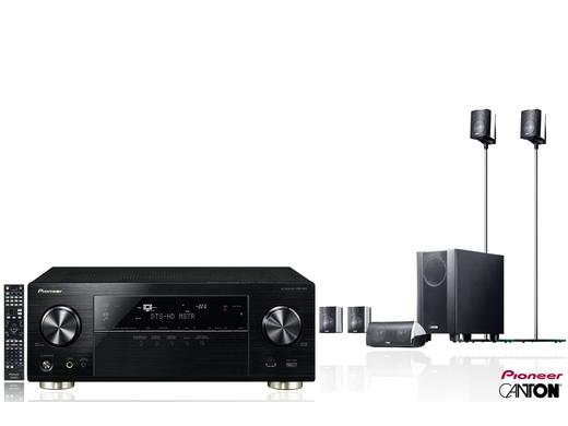 iBood - Pioneer 7.2-Channel AV Receiver met Ultra HD 4K Upscaling plus Canton Home Cinema Speakerset