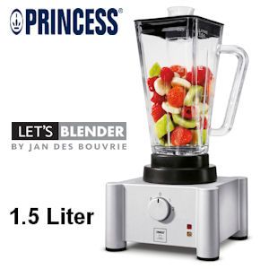 iBood - Princess Lets Blender met 1.5 liter inhoud designed by Jan des Bouvrie iBood - Princess Lets Blender met 1.5 liter inhoud designed by Jan des Bouvrie