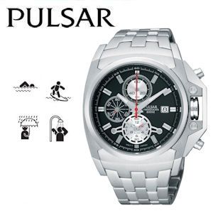 iBood - Pulsar Chronograaf Quartz Herenhorloge PF3877X1 iBood - Pulsar Chronograaf Quartz Herenhorloge PF3877X1