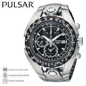 iBood - Pulsar Heren Quartz Chronograaf PF3739X1 Horloge