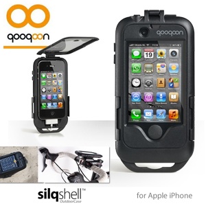 iBood - QooQoon SilqShell Schokbestendige OutdoorCase met fietsmount