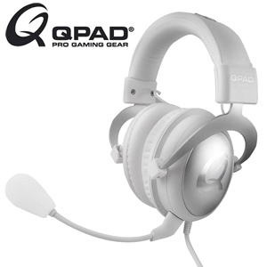 iBood - Qpad QH-90 Pro Gaming Hi-Fi Headset, White, Closed iBood - Qpad QH-90 Pro Gaming Hi-Fi Headset, White, Closed