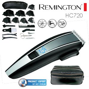 iBood - Remington HC-720 Professionele Tondeuse met uitgebreide accessoireset en opbergtas iBood - Remington HC-720 Professionele Tondeuse met uitgebreide accessoireset en opbergtas