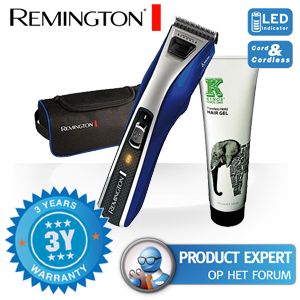 iBood - Remington Limited Edition Pro Power tondeuse giftset met haargel en reistas iBood - Remington Limited Edition Pro Power tondeuse giftset met haargel en reistas