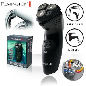 iBood - Remington Pivot & Flex oplaadbaar roterend scheerapparaat met stalen messen iBood - Remington Pivot & Flex oplaadbaar roterend scheerapparaat met stalen messen