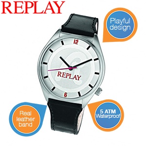 iBood - Replay Royal horloge met speels design iBood - Replay Royal horloge met speels design