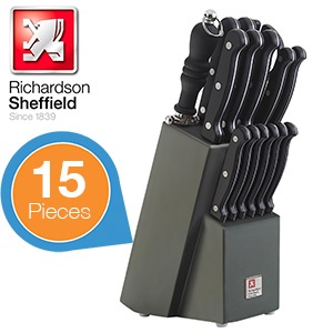 iBood - Richardson Sheffield Artisan 15-delig messenblok iBood - Richardson Sheffield Artisan 15-delig messenblok