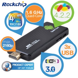 iBood - Rockchip MK809III Android 4.2.2 Quad-Core Mini-PC