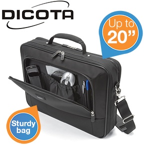 iBood - Ruime en robuuste DICOTA ClassicGiant 19-20 laptoptas