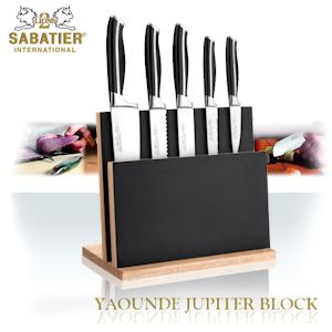 iBood - Sabatier 2 Lions International stijlvol magnetisch messenblok 'Yaounde Jupiter' - 6 delig iBood - Sabatier 2 Lions International stijlvol magnetisch messenblok 'Yaounde Jupiter' - 6 delig