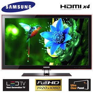 iBood - Samsung 37 inch Full HD LED TV 5000 Serie met 4 x HDMI en USB aansluiting iBood - Samsung 37 inch Full HD LED TV 5000 Serie met 4 x HDMI en USB aansluiting