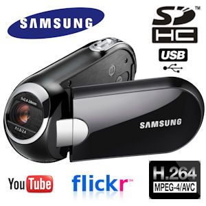 iBood - Samsung Camcorder met 10x Optische Zoom