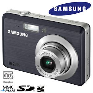 iBood - Samsung ES55 Digitale Point&Shoot Camera met 10 Megapixel en gezichtsherkenning iBood - Samsung ES55 Digitale Point&Shoot Camera met 10 Megapixel en gezichtsherkenning